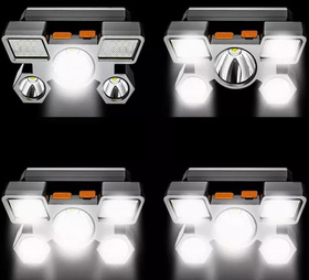 LATARKA CZOŁOWA Nagłowna LED XPE 9xLED xpe 10W ZD85 