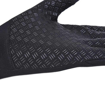 Zimowe RĘKAWICE do obsługi Smartfona Telefonu rozm. L Unisex czarne BQ19H