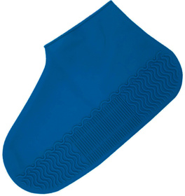 Wodoodporne OCHRANIACZE na BUTY Silikon rozm.40-44 niebieskie BQ41G 