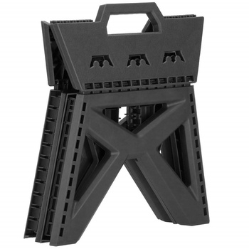 DA540 SKŁADANY STOŁEK CZARNY