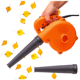 Elektryczna dmuchawa do liści 1000W – 6 biegów, worek, długa dysza, kompaktowa