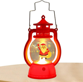 Świąteczny lampion LED – ozdoba, która rozświetli Twoje Boże Narodzenie czerwony DA320 