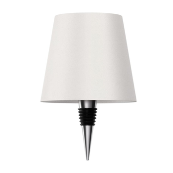 Bezprzewodowa lampka nocna LED – dotykowa, 3 barwy światła, USB-C biała