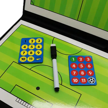 Piłkarska TABLICA Taktyczna Treneska Magnesy Marker Piłka Nożna FT46