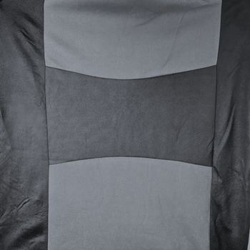 Pokrowce na fotele samochodowe czarno-szare – uniwersalny zestaw z haczykami, ochrona tapicerki