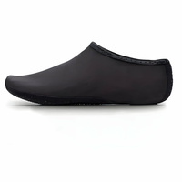 Neoprenowe buty do wody 42-43, czarne, idealne na plażę, nurkowanie i snorkeling