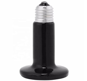 Grzewcza ŻARÓWKA do Terrarium na podczerwień 100W E27 czarna AG902A