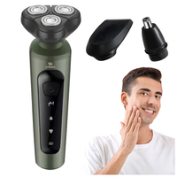 Golarka męska 5W 3w1 – trymer do brody, włosów i nosa USB-C, akumulatorowa