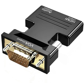 HD38 KONWERTER HDMI DO VGA D-SUB AUDIO
