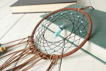 ŁAPACZ SNÓW Dreamcatcher Amulet do Sypialni 45x13cm AG727