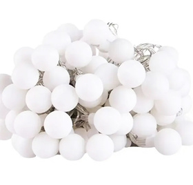 Ogrodowa GIRLANDA Świetlna IP44 Zewnętrzna 1000cm 100xLED biała ZD69D