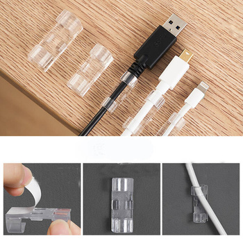 AG702D KLIPS ORGANIZER NA KABLE 20SZT BL