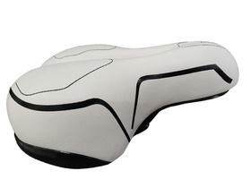 RW5H ŻEL. SIODEŁKO ROWEROWE ODBLA. BIAŁE
