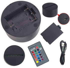 Dziecięca LAMPKA Nocna LED Wóz Strażacki RGB + pilot ZD98A 