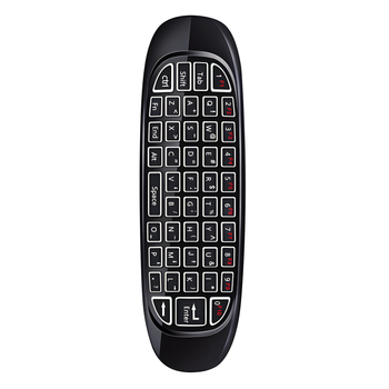 Bezprzewodowy pilot Air Mouse z klawiaturą QWERTY – Smart TV, PC, Android, 2.4 GHz