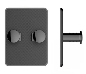 AG807 UCHWYT NA GOLARKĘ CZARNY