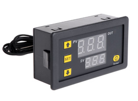 TERMOSTAT Regulator Temperatury Cyfrowy LCD Histereza 230V AG676B