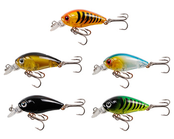 AG103 ZESTAW WOBLERÓW 3D Z GRZECHOTKĄ