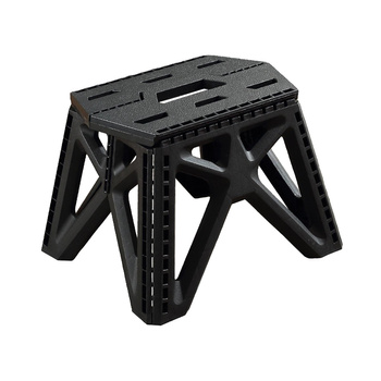 DA540 SKŁADANY STOŁEK CZARNY