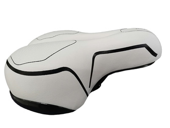 RW5H ŻEL. SIODEŁKO ROWEROWE ODBLA. BIAŁE