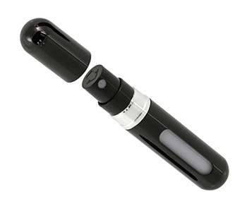 AG352A PODRÓŻNY ATOMIZER PERFUM BLACK