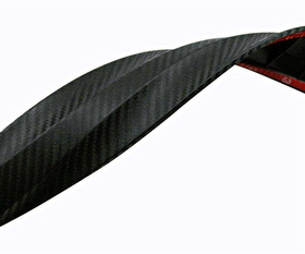 Gumowe LISTWY Ochronne na Zderzak Samochodowy 40cm 2sztuki czarny AG679H