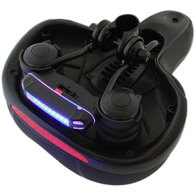 RW5I  ŻELOWE SIODEŁKO ROWEROWE LAMPKA