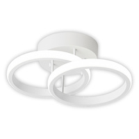 LAMPA Sufitowa LED 2 taśmy led 20W biała ZD110A