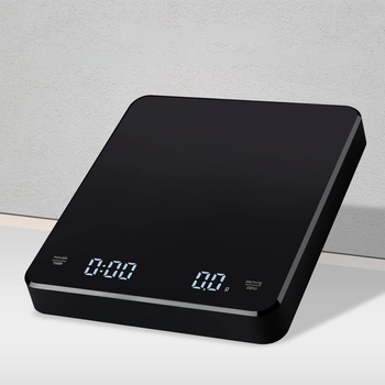 Elektroniczna waga kuchenna do kawy z timerem i dokładnością 0,1 g – USB-C, LCD