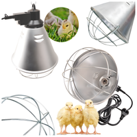 Oprawa do żarówki grzewczej E27 250W – aluminiowa lampa z regulacją mocy i łańcuchem 2,5 m
