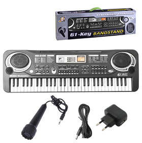 Elektroniczny KEYBOARD z Mikrofonem 61 Klawiszowe Organy AG278D