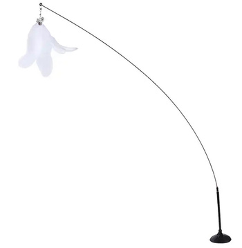 ZABAWKA dla Kota wędka na przyssawce 95cm ZW21