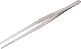Profesjonalna pęseta kuchenne szczypce stalowe 18 cm – do smażenia, grillowania, dekoracji