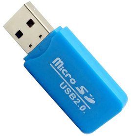 Uniwersalny czytnik kart microSD/TF USB – szybka prędkość Class 10, kompaktowy i łatwy w użyciu mix kolorów AK242B