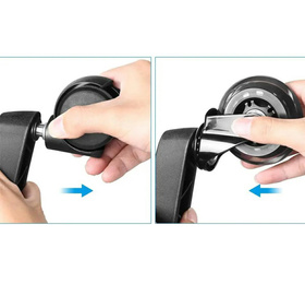 Kółka do fotela biurowego 75mm kauczukowe bezinwazyjne 5 szt ciche