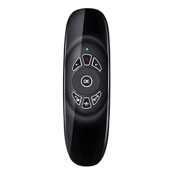 Bezprzewodowy pilot Air Mouse z klawiaturą QWERTY – Smart TV, PC, Android, 2.4 GHz