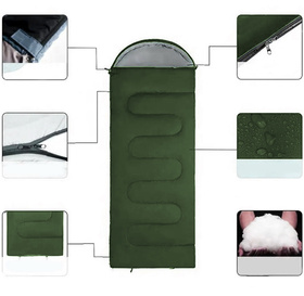 BQ26F ŚPIWÓR TURYSTYCZNY MUMIA ZIELONY