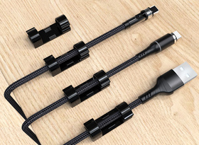 AG702D KLIPS ORGANIZER NA KABLE 20SZT BL