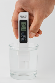Tester jakości wody TDS EC temp. – cyfrowy miernik z LCD, do filtra, akwarium, studni