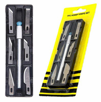 pudełko || rękojeść x 1 || ostrze x 6