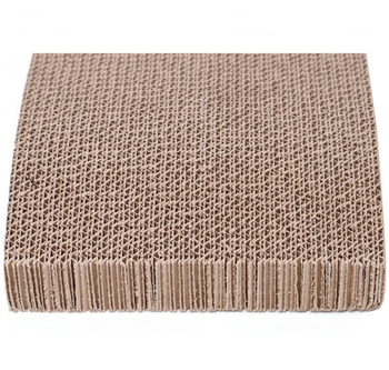 Drapak tekturowy dla kota poziomy – fala, leżak z kocimiętką