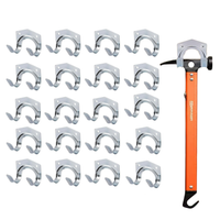 DA549 WIESZAK UCHWYT ŚCIENNY 20SZT