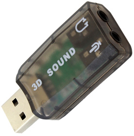 mini KARTA MUZYCZNA Dźwiękowa 3D Surround 5.1 USB AK103