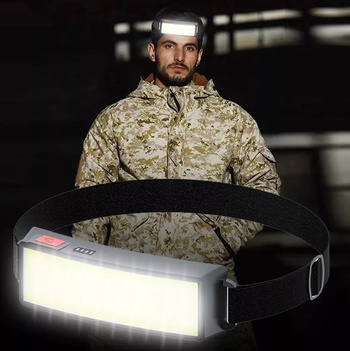 ZD84 LATARKA CZOŁOWA LED COB