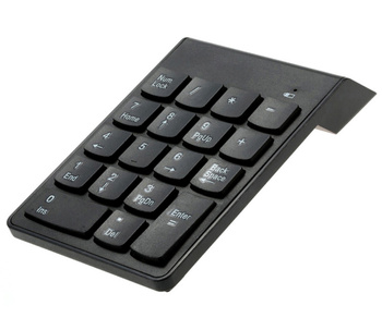 Bezprzewodowa KLAWIATURA Numeryczna USB czarna AK86A