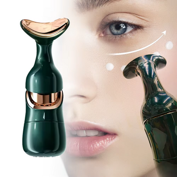 Masażer soniczny 3w1 do twarzy, szyi i oczu – liftingujący, wibracyjny, ujędrniający, 10 000 drgań/min
