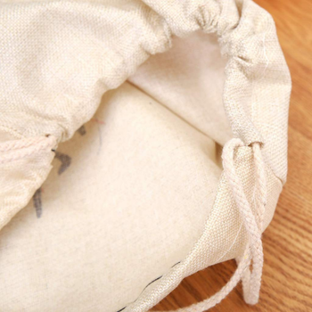 Świąteczny worek prezentowy jutowy 65×47 cm – worek od Mikołaja