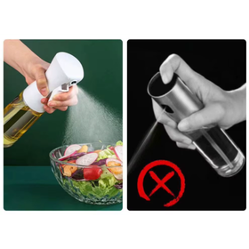 Spryskiwacz do oleju i octu 250ml – dozownik w sprayu ze szkła i stali nierdzewnej