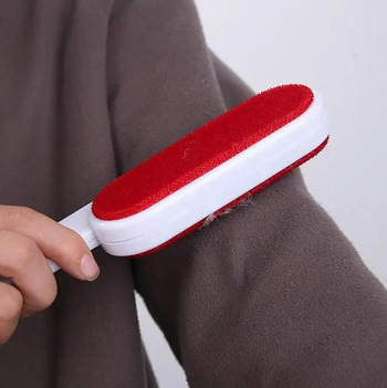 Szczotka do usuwania sierści, włosów, zabrudzeń z tapicerki, ubrań - wygodna, kompaktowa 24,5 cm DA384