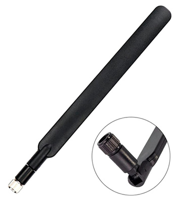 2 x ANTENA Dookulna Pokojowa RP-SMA 8DBI 19cm x2 AK115A 